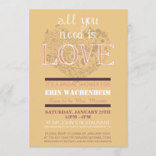 Invitation Tout ce dont vous avez besoin, c'est d'une invitat