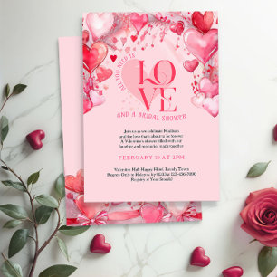 Invitation Tout ce dont vous avez besoin est l'amour Élégant