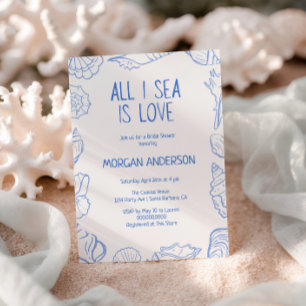 Invitation Tout ce que je vois est un amour : Shower de maria