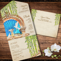 Aquarelle espagnole peinte à la main Vieux Mexique