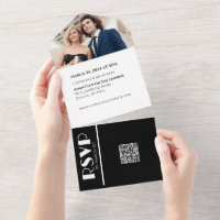 Bagues de Mariage d'affaires blanches et noires-Ph