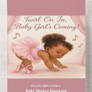 Invitation Tout En Un Ballerine en herbe