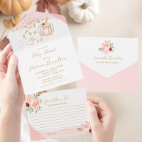 Carton d'invitation et conseil pour Baby Shower su