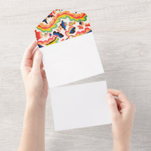 Invitation Tout En Un Conception de Fleur Élégante (CYO) – Créez la Vôtr