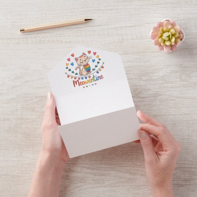 Invitation Tout En Un Conception d'invitations Meowentine (Vidéo)