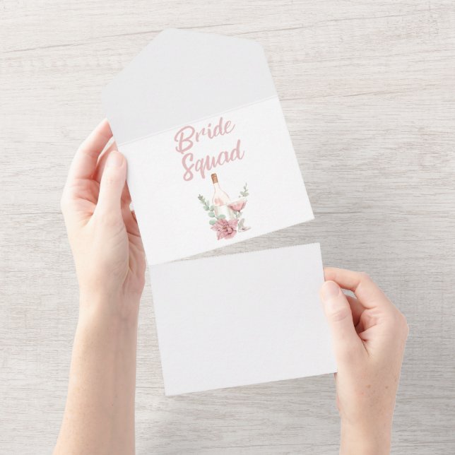 Invitation Tout En Un Cortège de Mariée (Déchirure)