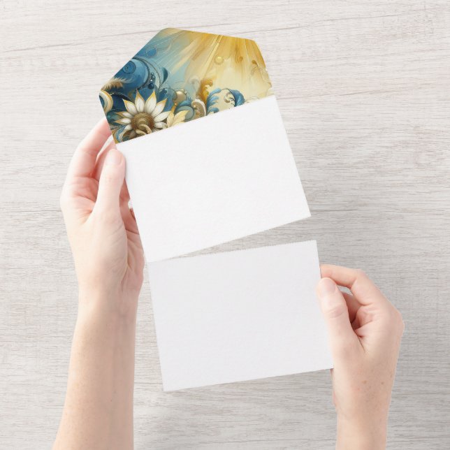 Invitation Tout En Un Créez Votre Propre (Déchirure)