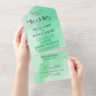 Invitation Tout En Un Créez votre propre texture d'aquarelle personnalis