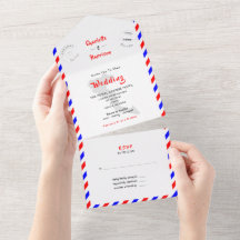 Destination Mariage Corfu Grèce Airmail Tout Dans 