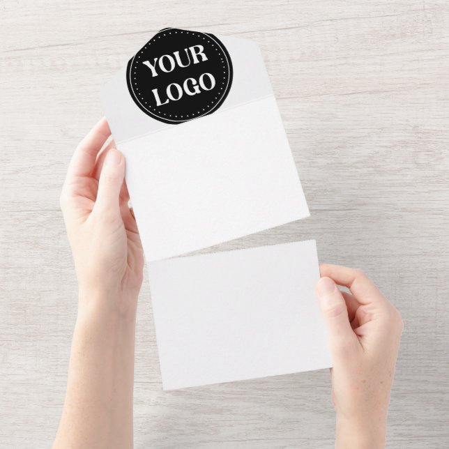 Invitation Tout En Un élégant, moderne, raffiné et éditable. (Déchirure)