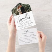 Enfin célébrer photo mono mariage tardif