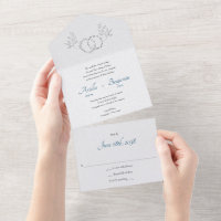 Et mon bien-aimé tout en un mariage juif Invitatio
