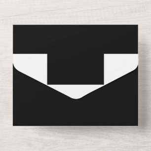 Invitation Tout En Un Explorez une photo captivante en noir et blanc 