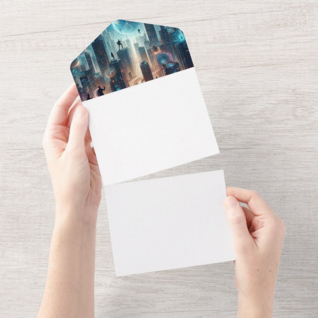 Invitation Tout En Un Faites votre propre (Déchirure)