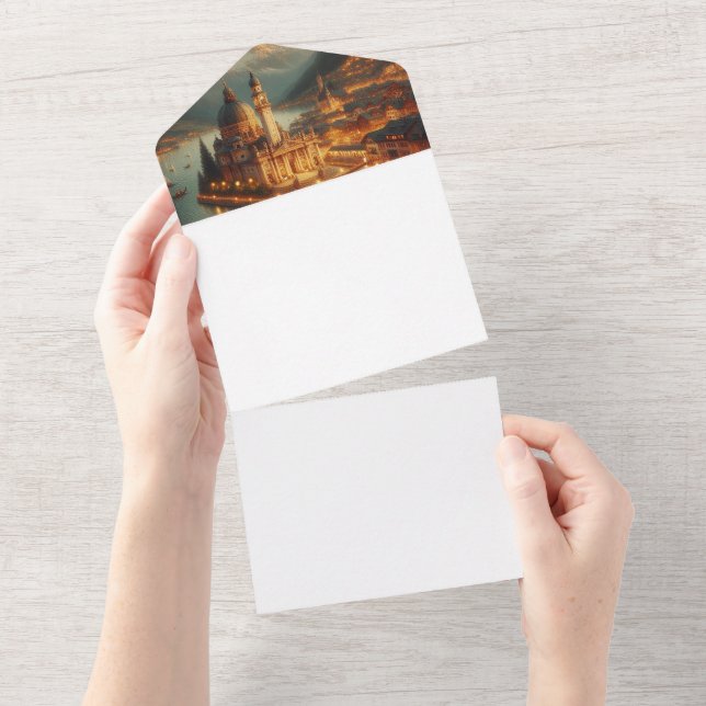 Invitation Tout En Un Faites votre propre (Déchirure)