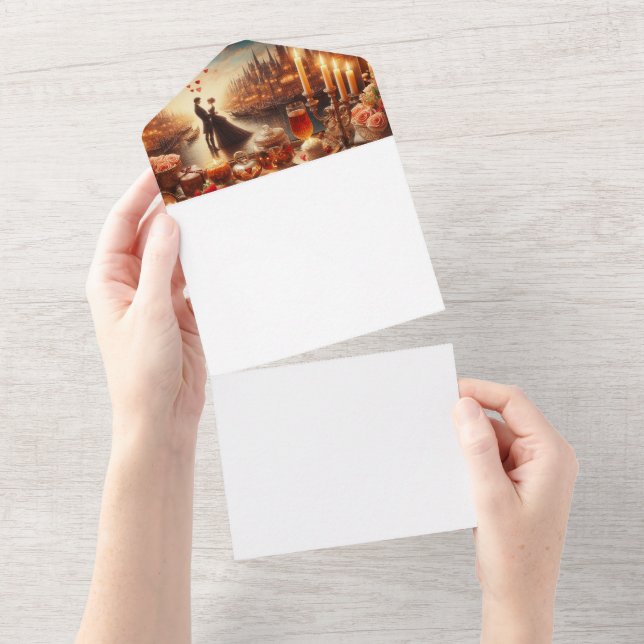 Invitation Tout En Un Faites votre propre (Déchirure)