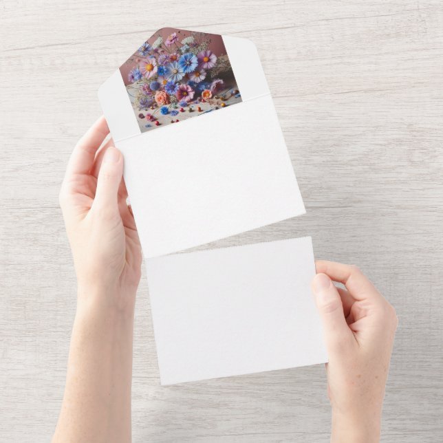 Invitation Tout En Un Faites votre propre (Déchirure)