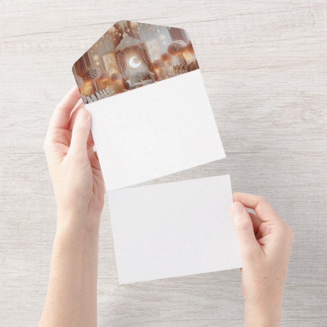 Invitation Tout En Un Faites votre propre (Déchirure)