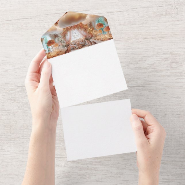 Invitation Tout En Un Faites votre propre (Déchirure)