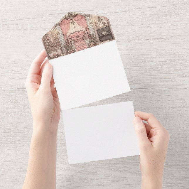 Invitation Tout En Un Faites votre propre (Déchirure)