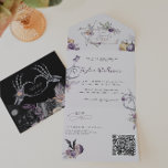 Invitation Tout En Un Floral gothique | Seize photos éffrayantes<br><div class="desc">Préparez-vous à fêter un anniversaire marquant avec une très belle invitation ! La florale gothique | Éffrayant Sixteen Photo All in One Invitation est parfait pour ceux qui aiment un mélange d'élégance et de charme sombre. Dotée d'un design floral complexe et agrémenté d'éléments saisonniers comme des citrouilles violets et des...</div>