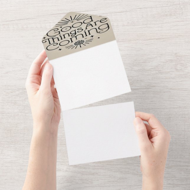 Invitation Tout En Un Good Things (Déchirure)