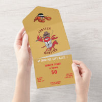 Homard Homard 🦞 Drôle Cartoon Gangster