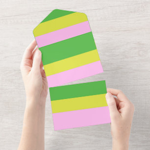 Invitation Tout En Un image trois couleurs art