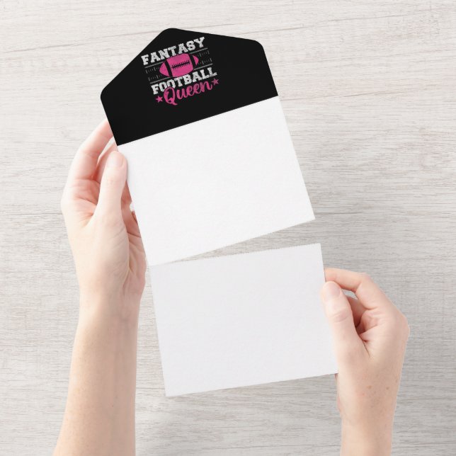 Invitation Tout En Un Imaginaire Football Queen Funny Jour Imaginaire ca (Déchirure)