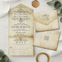 La collection de mariage vintage fleurie et ornée