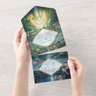 Invitation Tout En Un La destination des chutes d'eau de notre monde