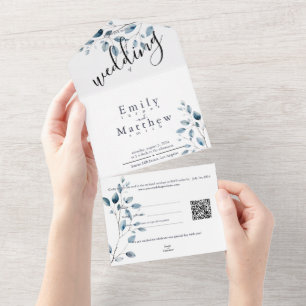 Invitation Tout En Un Mariage Boho Bliss