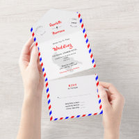 Mariage de destination Zante Grèce Airmail Tous Da