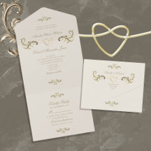 Mariage Doré Baroque Vintage