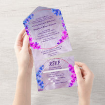 Mariage Floral Violet Pissenlit