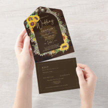 Mariage Rustique Tournesols Lumières Dentelle Arch
