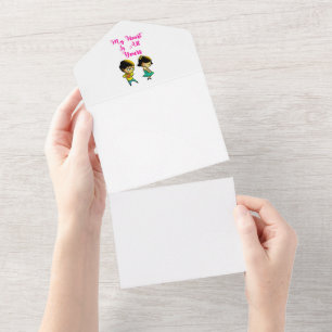 Invitation Tout En Un Mon Coeur Est Tout Votre Bestie Valentine Girlfrie