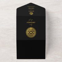 Passeport de mariage de destination Boussole Maria