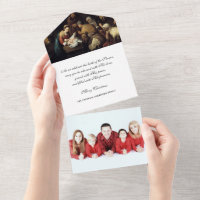 Photo de Noël Vierge Marie Jesus Poinsettia