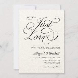 Invitation Tout En Un Rien De Fantaisie Juste Amour Mariage