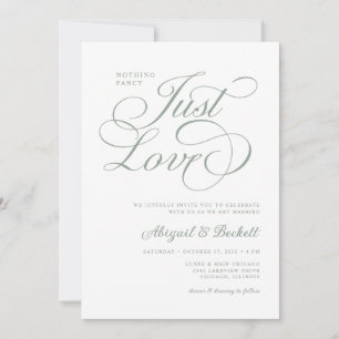 Invitation Tout En Un Rien De Fantaisie Juste Amour Mariage