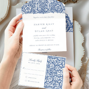Invitation Tout En Un RSVP tout-en-un Morris
