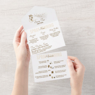 Invitation Tout En Un Service de bronzage Spray - Tarification