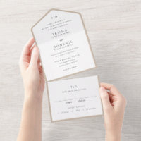 Trisha Earthy Neutral Mariage moderne