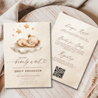 Tout en une attente rapide Baby shower beige neutr