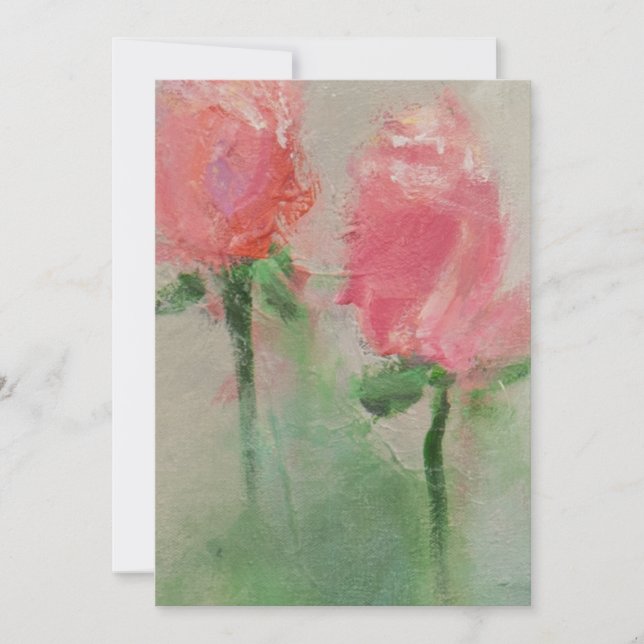 Invitation Tout va devenir Rose (Devant)