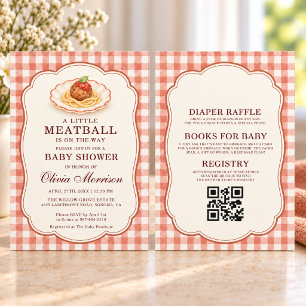 Invitation Toute en une petite Fête de Bébé Baby Shower à car