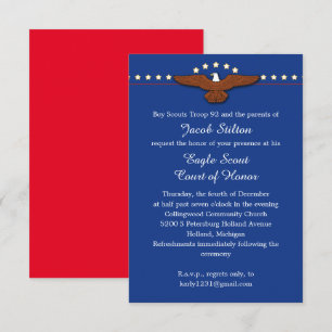 Invitation Toute l'invitation américaine