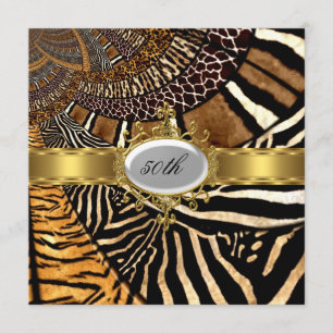 Invitation Toute Peau d'Animal Ressemble à N'importe Quelle F