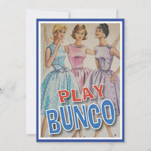 Invitation Toutes Les Dames Jouent Bunco